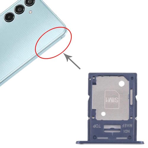 Tabuleiro Cartão SIM e Micro SD Samsung Galaxy M35 5G SM-M356B (Preto)