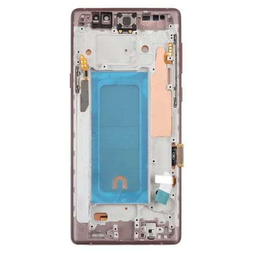 Pantalla LCD TFT de 6,33 pulgadas con digitalizador y marco para Samsung Galaxy Note9 SM-N960F (dorado)