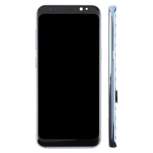 Pantalla LCD TFT de 5,7 pulgadas con digitalizador y marco para Samsung Galaxy S8 SM-G950F (azul)