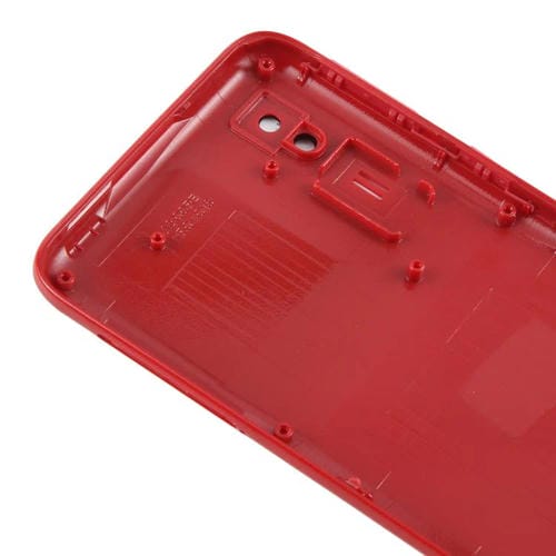 Carcasa trasera con tapa para lente de cámara (roja) para Samsung Galaxy A2 Core SM-A260F