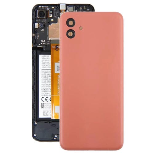 Carcasa trasera con tapa para lente de cámara para Samsung Galaxy A04 SM-A045F (rosa)