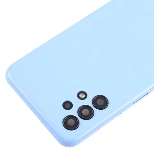 Carcasa trasera con tapa para lente de cámara para Samsung Galaxy A13 SM-A135F (azul)