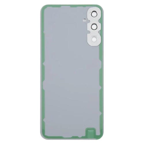 Carcasa trasera con tapa para lente de cámara para Samsung Galaxy A34 SM-A346B (plateada)