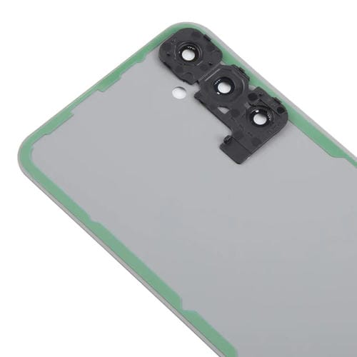 Carcasa trasera con tapa para lente de cámara para Samsung Galaxy A24 SM-A245 (plateada)