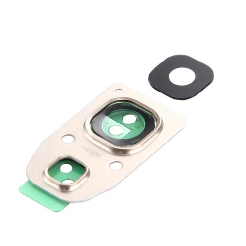Camera Lens Covers Samsung Galaxy A7/A720 Gold - Pack (10 Pieces)