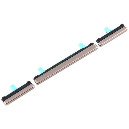 Jogo de Teclas Laterais Samsung Galaxy S8/S8+ (Ouro) - Botão Liga/Desliga e Volume