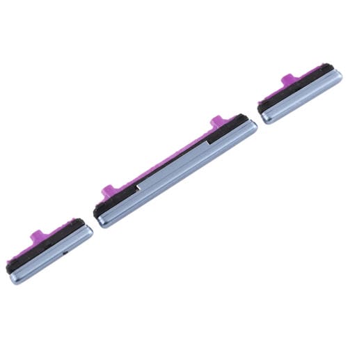 Jeu de touches latérales Samsung Galaxy S10/S10+ Boutons (Bleu)