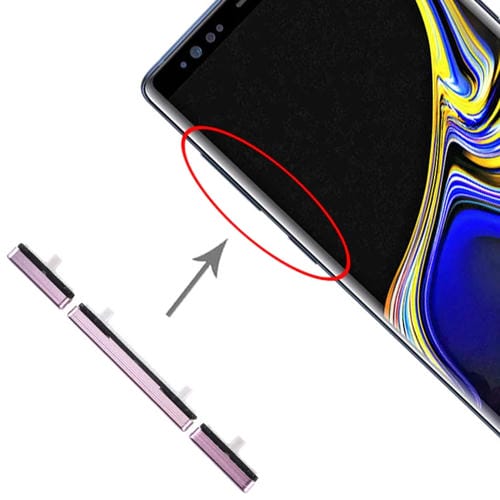 Side Buttons Samsung Galaxy Note 9/10 (Purple)