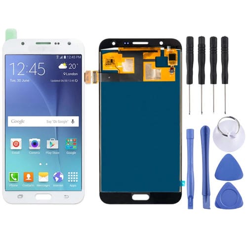 Ecrã LCD TFT Samsung Galaxy J7 J700 (Branco)