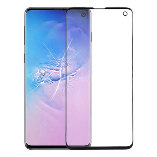 Pantalla Frontal Samsung Galaxy S10 Lente Vidrio Exterior con Adhesivo OCA (Transparente)