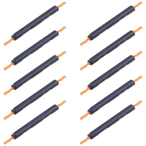 Pulsante di accensione e volume Samsung Galaxy A05s 5G SM-A057F (10 pezzi) (Nero)