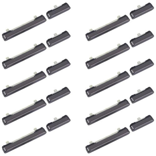 Bouton d'alimentation et de volume Samsung Galaxy S24 Ultra SM-S928B (Noir) - Lot de 10
