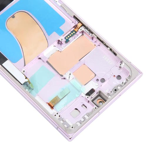 Schermo LCD OLED da 6,78 pollici e cornice Samsung Galaxy S23 Ultra 5G SM-S918U (Viola) Edizione USA.