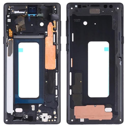 Middle Frame Bezel Plate with Side Keys Samsung Galaxy Note 9 (Black)