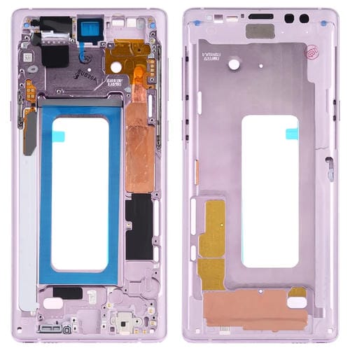 Middle Frame Bezel Plate with Side Keys Samsung Galaxy Note 9 (Purple)