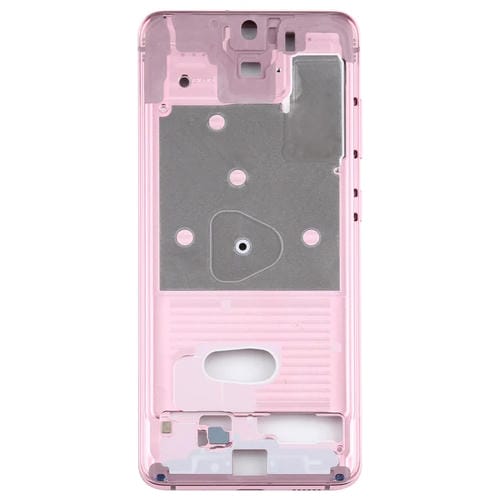Plaque de lunette de cadre moyen Samsung Galaxy S20 (Rose)
