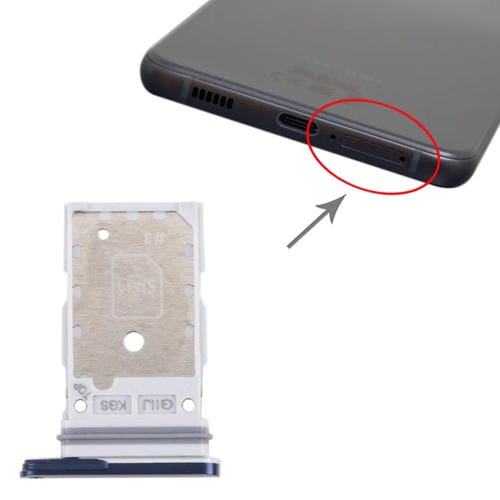 Vassoio della scheda SIM Samsung Galaxy S21 FE 5G SM-G990B (Blu)