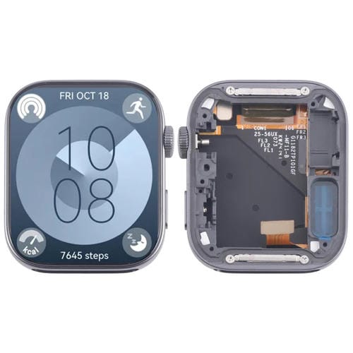 Pantalla Completa Original Huawei Watch Fit 3 con Marco (Negro)