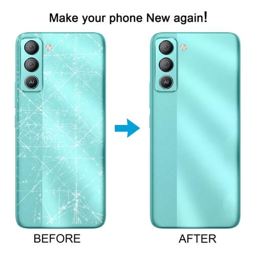 Coperchio Posteriore Batteria Originale Tecno Pop 5 Lte (Argento)