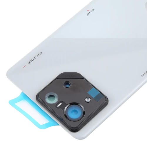 Rückseite des Batterieglases mit Kamerarahmen Asus Rog Phone 8 Pro Ai2401 (Grau)