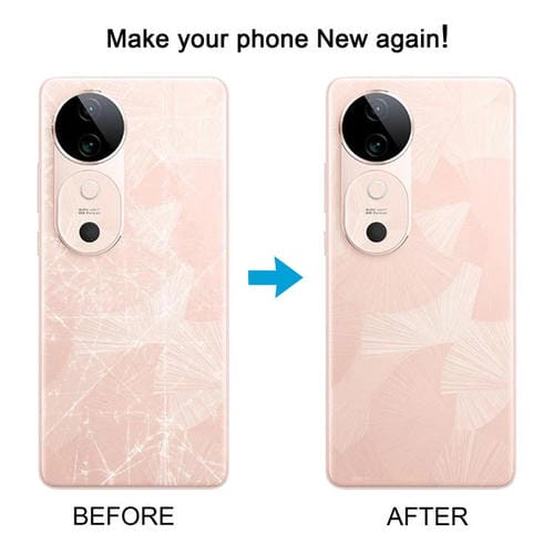 Couvercle Arrière Batterie Vivo S19 (Noir)