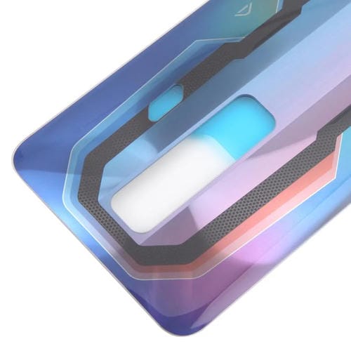 Couvercle arrière en verre Batterie ZTE Nubia Red Magic 7 Nx679J (Néon)