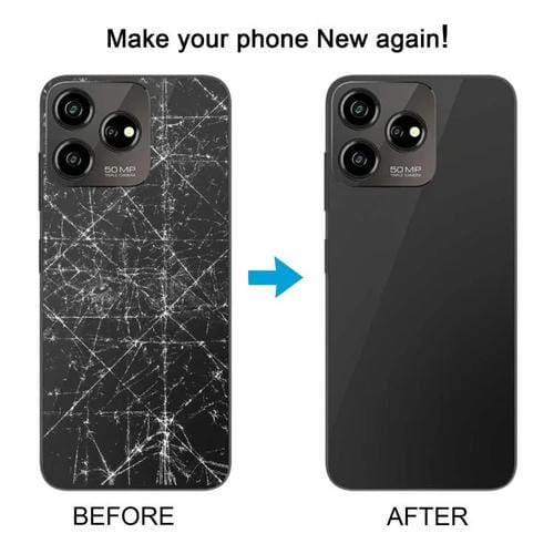 Couvercle arrière en verre de batterie ZTE Blade V50 Design 4G (Violet)