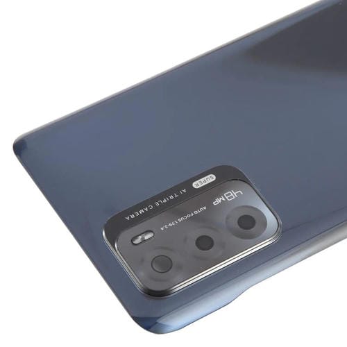 Batterieabdeckung mit Klebstoff ZTE Blade V40 Kameraglasabdeckung (Schwarz)