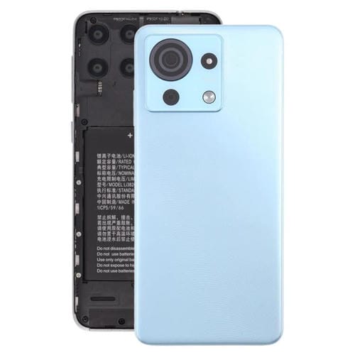 Back Battery Cover and Camera Lens ZTE Blade V50 Vita (Blue)