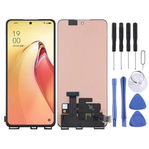 Vollbild-AMOLED-Display Original Oppo Reno8 Pro 5G CPH2357