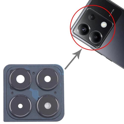 Cadre de caméra arrière d'origine Xiaomi Poco X6