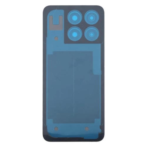 Coque arrière en plastique avec couvercle d'objectif d'appareil photo Zte Blade A35 Z2453 (Noir)