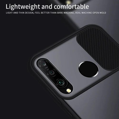 Para Huawei P30 lite MOFI Xing Dun Series PC + TPU Anti-peep Carcasa protectora impermeable y anti-caída todo incluido, translúcido mate (verde)