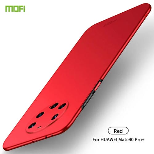 Para Huawei Mate 40 Pro + MOFI Frosted PC Estuche rígido ultrafino (rojo)