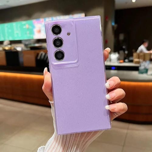 Funda para Samsung Galaxy A15 5G TPU Jelly Glitter Color SĂłlido (PĂșrpura)