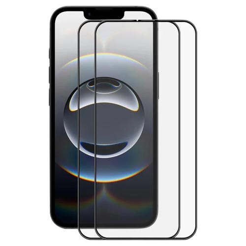 Película de Vidrio Templado Enkay para iPhone 16E con Pegamento Completo (2 Piezas)