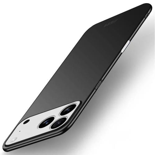 Funda rígida ultrafina de policarbonato esmerilado MOFI para iPhone 17 Pro Max (negra)