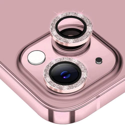 Película de Vidrio Templado Lente Trasera Enkay Hat-Prince para iPhone 15/15 Plus de Aleación de Aluminio (Rosa) - MOVILSTORE
