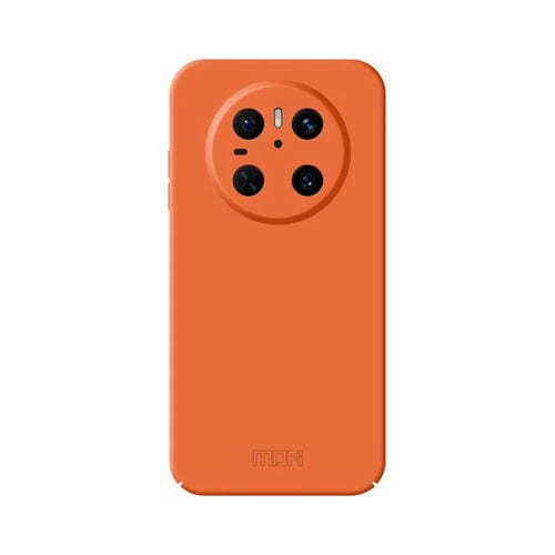 Funda para Teléfono Huawei Mate 70 Mofi Qin Series con PC Tacto Agradable (Naranja)