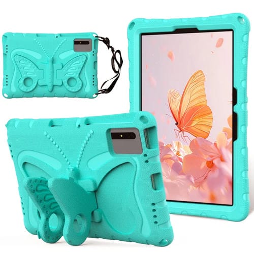 Funda para Tablet Samsung Galaxy Tab S9 FE X510 Eva a Prueba de Golpes con Soporte de Mariposa (Verde Menta)