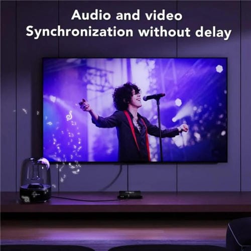 Transmisor y Receptor Audio y Video D5-2/D6-2 Extensor HDMI KVM 4K a RJ45 LAN Enchufe UE