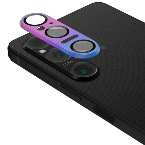 Anillo de lente metálico de cobertura completa Kalebol Eagle Eye de una pieza para Sony Xperia 1 VI (color titanio)