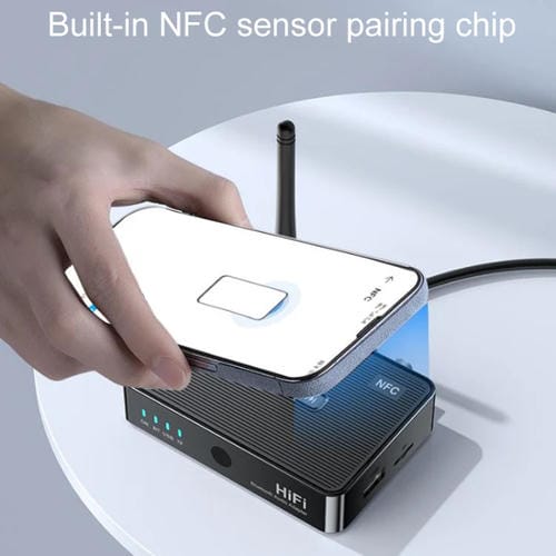 Adaptador de Audio Bluetooth 5.1 Oms-M3 Amplificador y Receptor de Altavoces