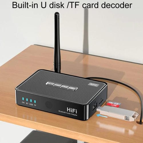 Adaptador de Audio Bluetooth 5.1 Oms-M3 Amplificador y Receptor de Altavoces