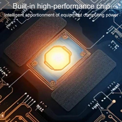 Estación de Acoplamiento Inalámbrica 4 en 1 para Ordenador con Puerto USB 3.0 y Enchufe Lateral (Plateado)