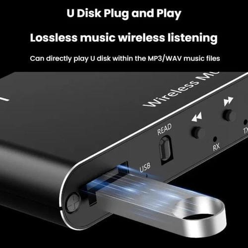 Adaptador de Audio Aux Bluetooth 5.4 2 en 1