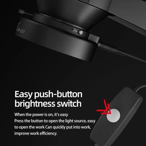 Anel de Luz Microscópio Maant My-037 com 144 Contas Reparação de Phones Móveis