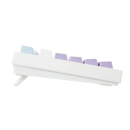 Teclado Mecánico para Juegos Ajazz Ak820 Pro Inalámbrico Bluetooth Tres Modos Junta Intercambiable Pantalla TFT (Morado)