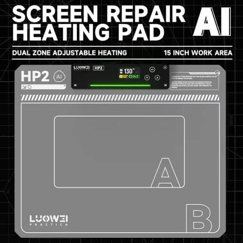 Luowei Hp2 Screen Heating Table Extraction and Screen Replacement for Phone and Tablet, Constant Temperature, EU Plug