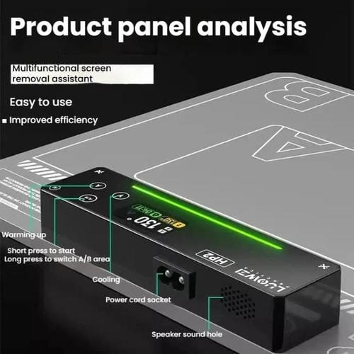 Luowei Hp2 Screen Heating Table Extraction and Screen Replacement for Phone and Tablet, Constant Temperature, EU Plug